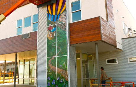 Boulder Housing Partners mural - A Higher Perspective by Sally Eckert