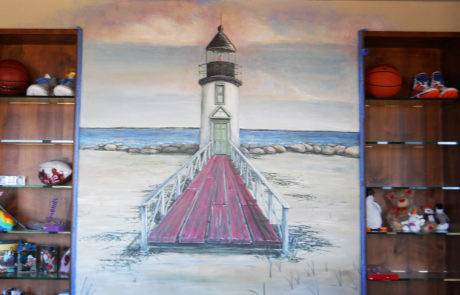 Sally Eckert- Light House Mural