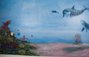 fish mural by Sally Eckert